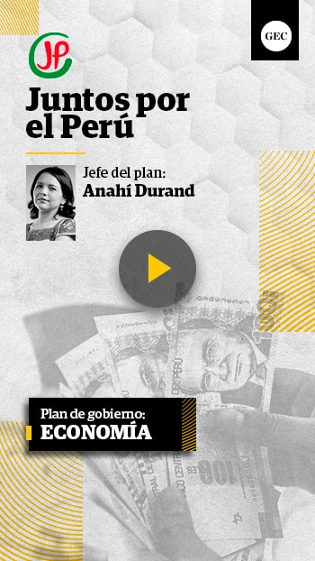 Plan de economía Juntos por el Perú