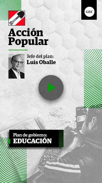 Plan de educación Acción Popular
