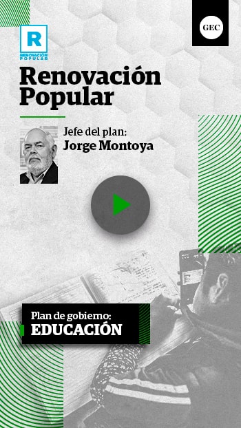 Plan de educación Renovación Popular