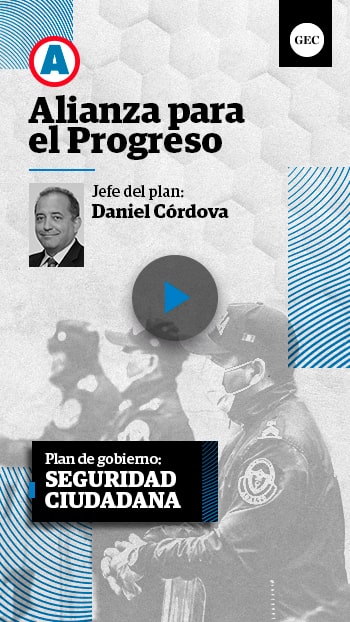 Plan de seguridad ciudadana Alianza para el Progreso