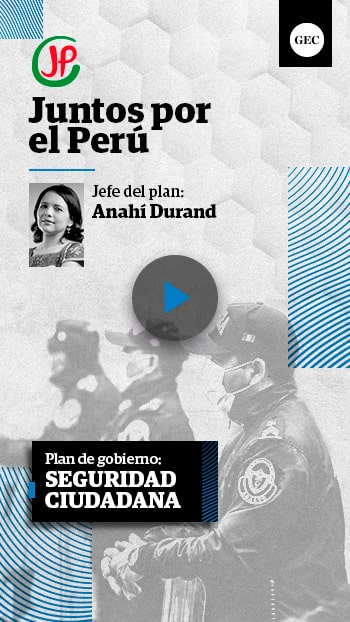 Plan de seguridad ciudadana Juntos por el Perú