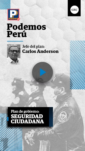 Plan de seguridad ciudadana Partido Morado