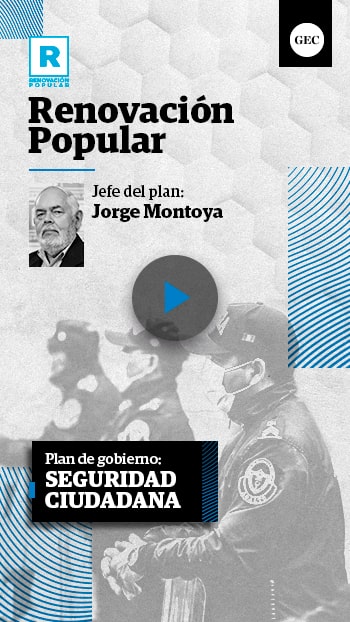 Plan de seguridad ciudadana Renovación Popular